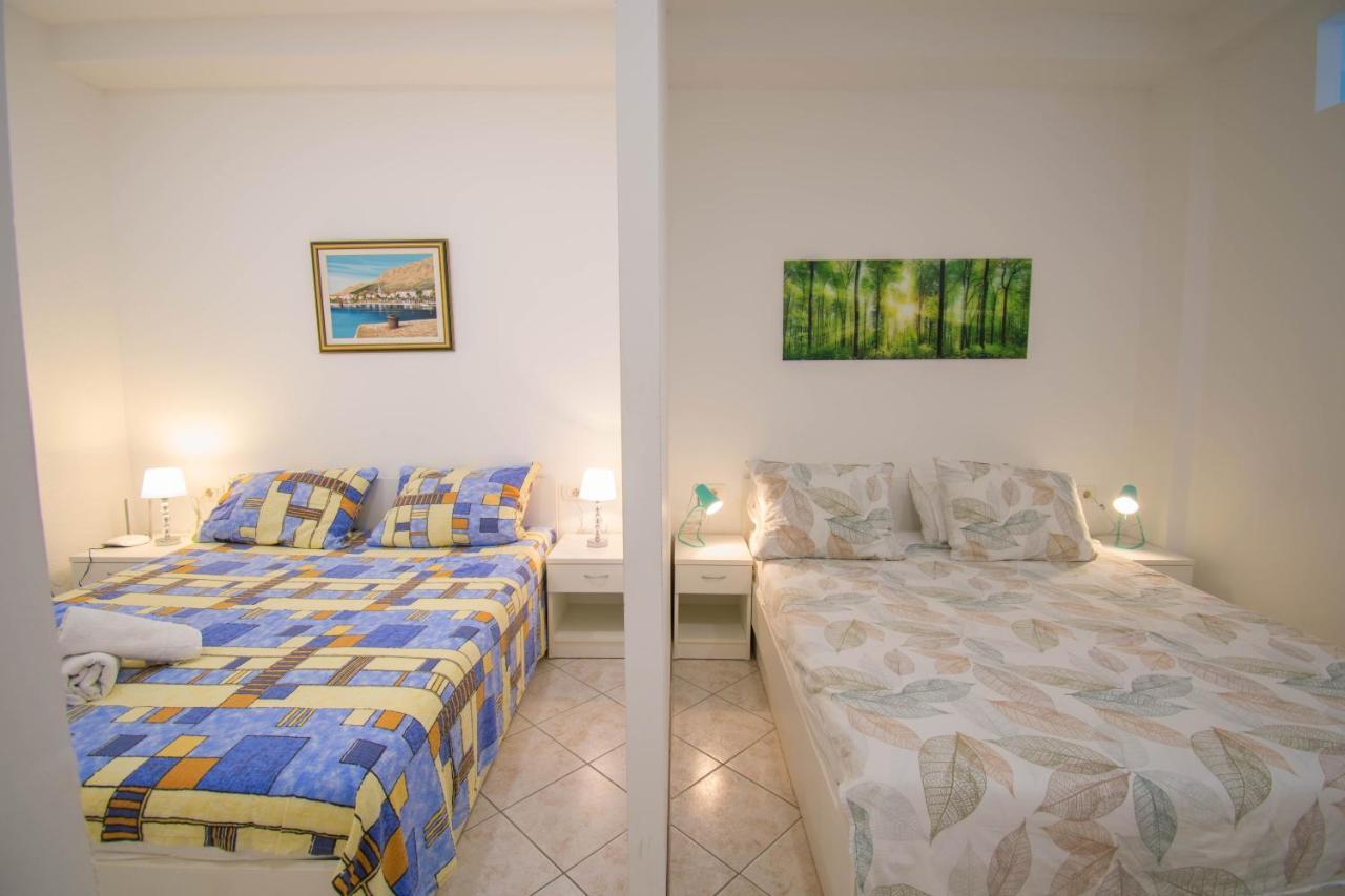 Family Apartment Manuela - Baska Voda Luaran gambar